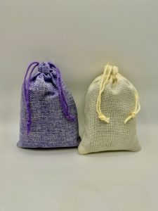 Large Dried Lavender Sachet Duo
